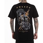 Sullen Men's Golden Tears Artist Series Tattoo Lifestyle Graphic Premium Short Sleeve Tee Black