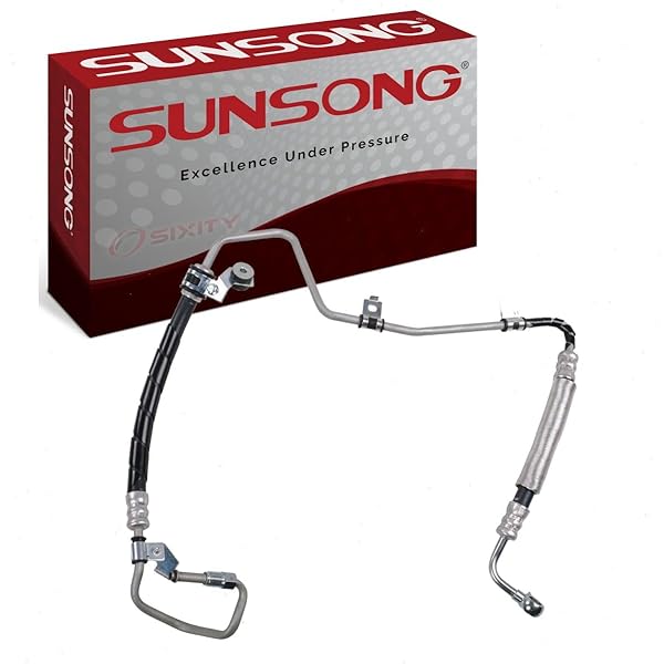 Amazon.com: Sunsong 3404176 Power Steering Return Line Hose 