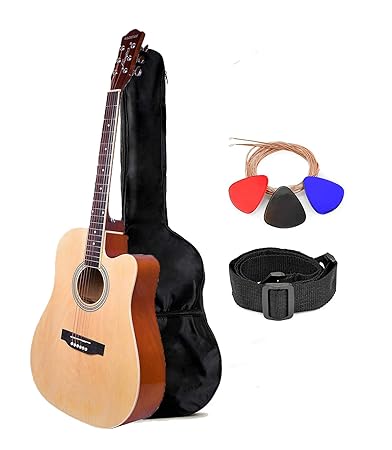 1 Pack Acoustic Guitar Strings - Kadence Frontier Series Acoustic Guitar Jumbo 41 Inch Amazon In Electronics