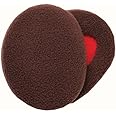 Sprigs Earbags Bandless Ear Warmers/Fleece Earmuffs with Thinsulate - Brown, Medium