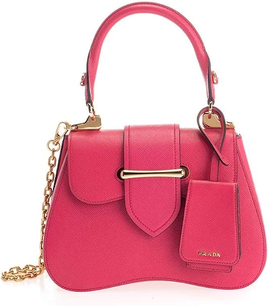 Amazon.com: Moda de Lujo | Prada Mujeres 1BN011VCJGNZVF01BK Bolso Rojo |  Otoño Invierno 19, talla única: PRADA