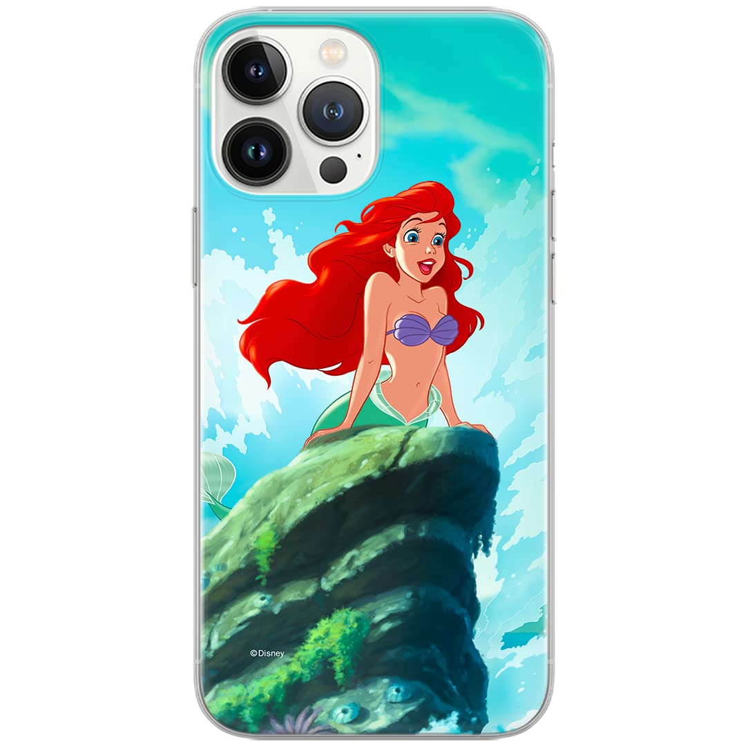 ERT GROUP mobile phone case for iPhone 13 PRO original and officially licensed Disney pattern Ariel 001 optimally adapted to the shape of the mobile phone, case made of TPU