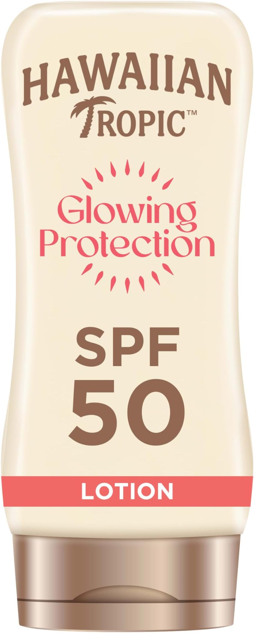 Hawaiian Tropic Glowing Protection SPF 50 170ml Sunscreen Lotion