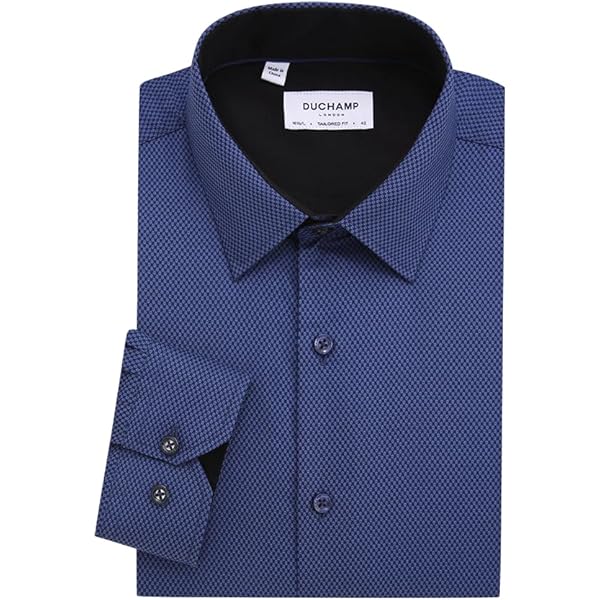 Amazon.com: Duchamp London Solid Twill Mens Dress Shirt (US, Neck, 14.5,  Purple) : Clothing, Shoes & Jewelry