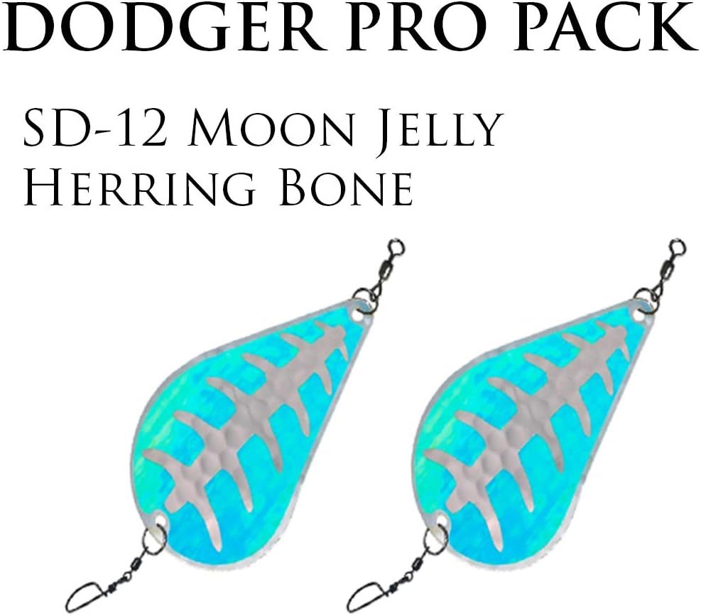 3.5 Simon Dodger 12 Moon Jelly Herring Bone, Kokanee