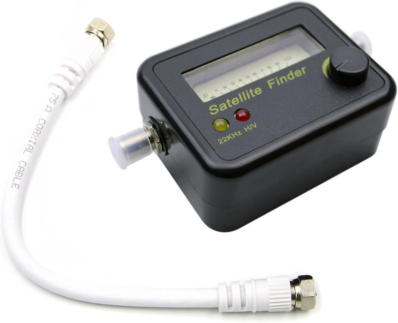 Digital Satellite Signal Antenna FTA HD Monitors Signal Strength Meter