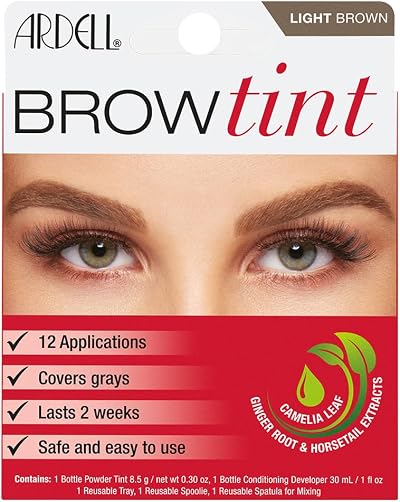 Ardell Brow Tint Light Brown Eyebrow Color Enhancer Long Lasting