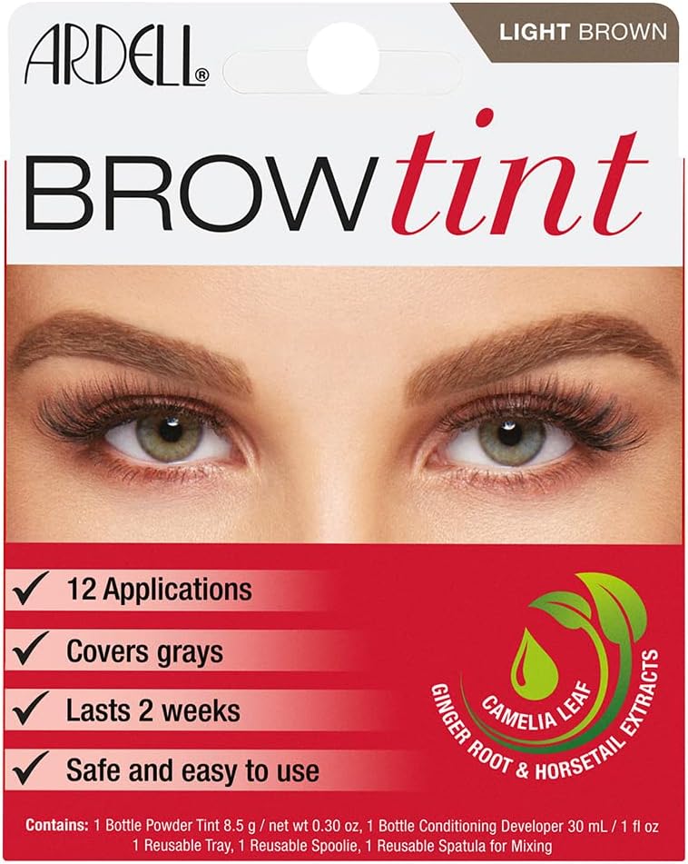 Ardell Brow Tint Light Brown Eyebrow Color Enhancer Long Lasting
