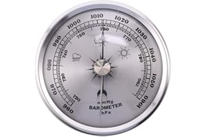 JAGTRADE Pressure Gauge Barometer Barometric Pressure Measures Convenient Reading