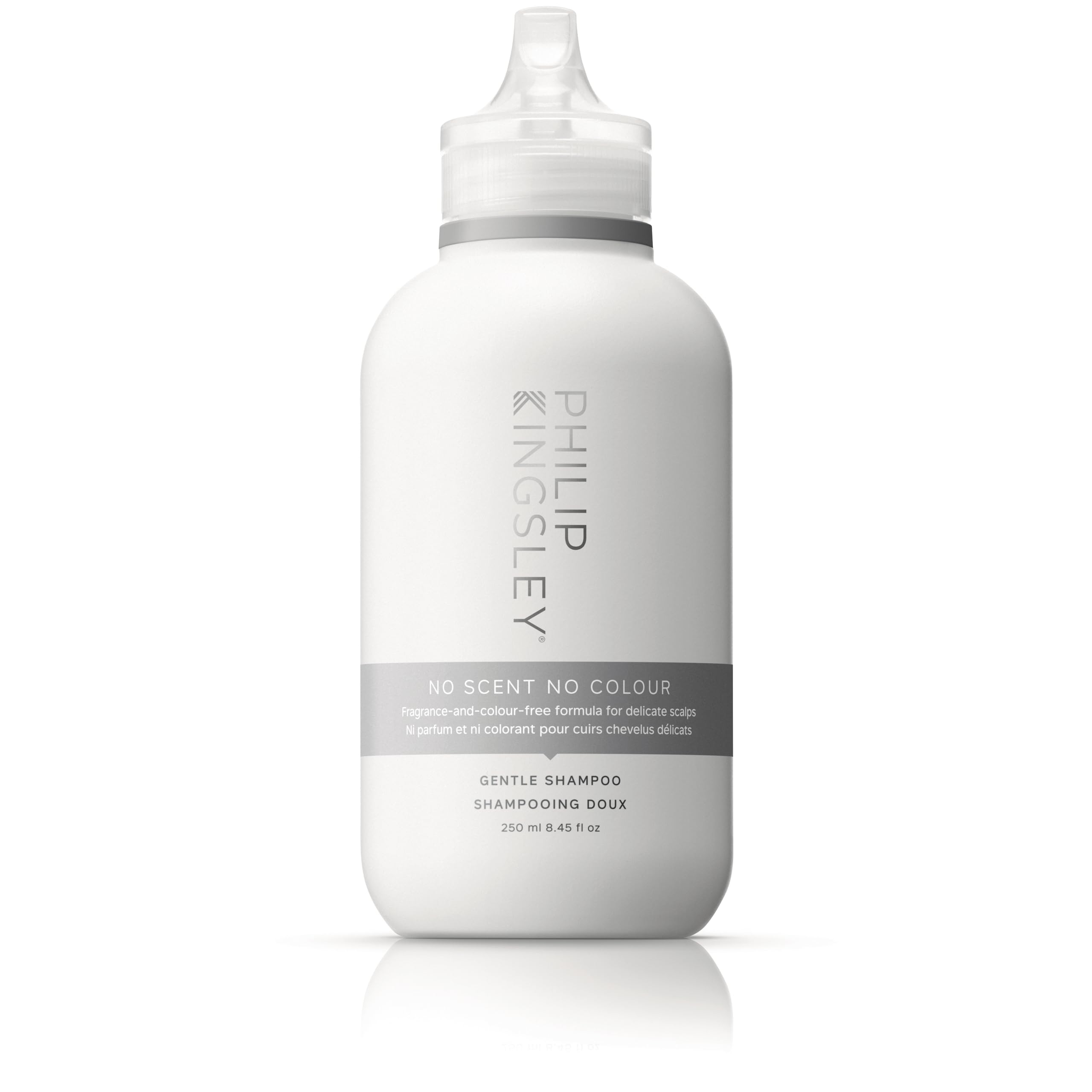 Philip Kingsley | No Scent No Colour Shampoo | For Sensitive and Delicate Scalps | Sulfate-Free and Fragrance-Free | 250ml — image 1