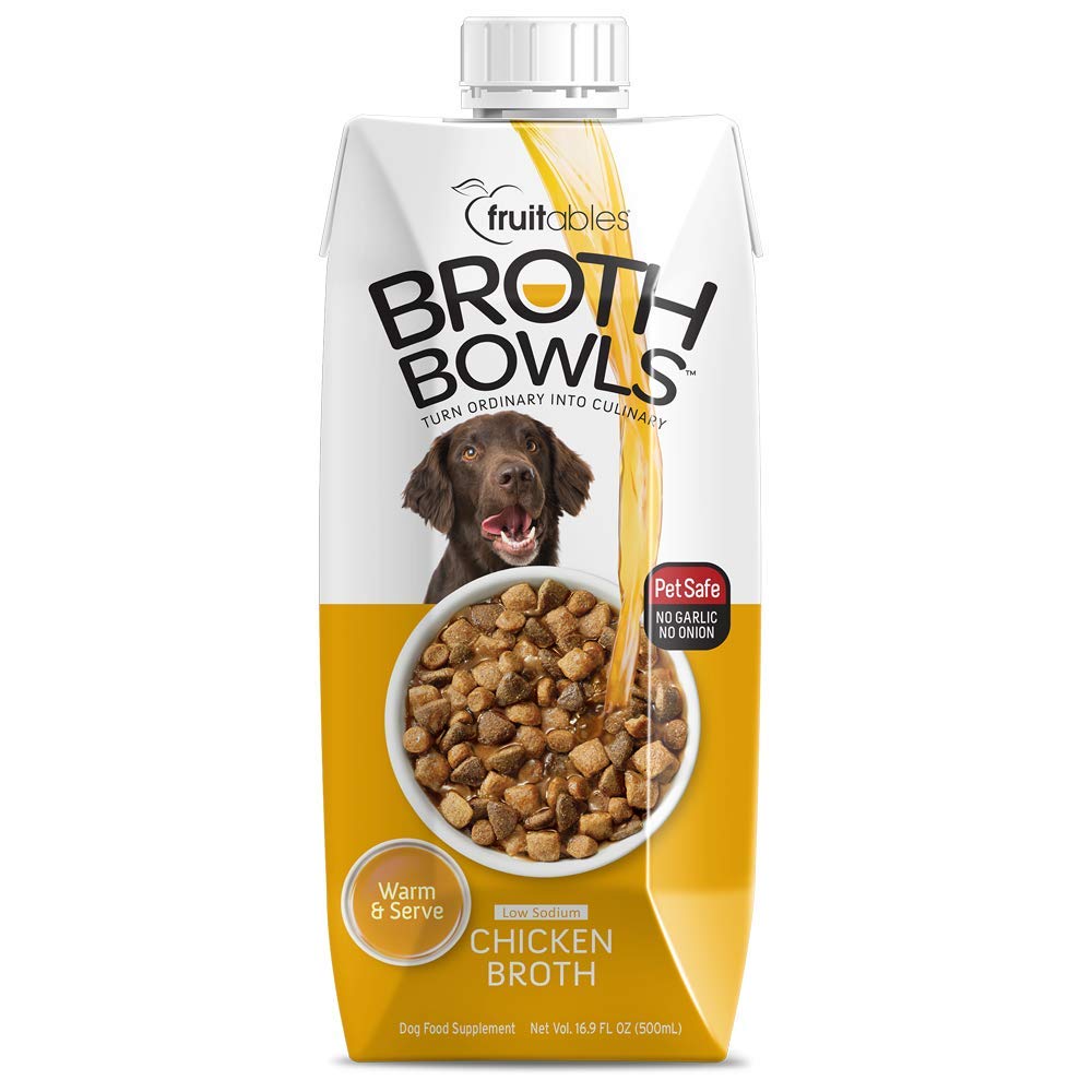 is chicken broth bad for dogs