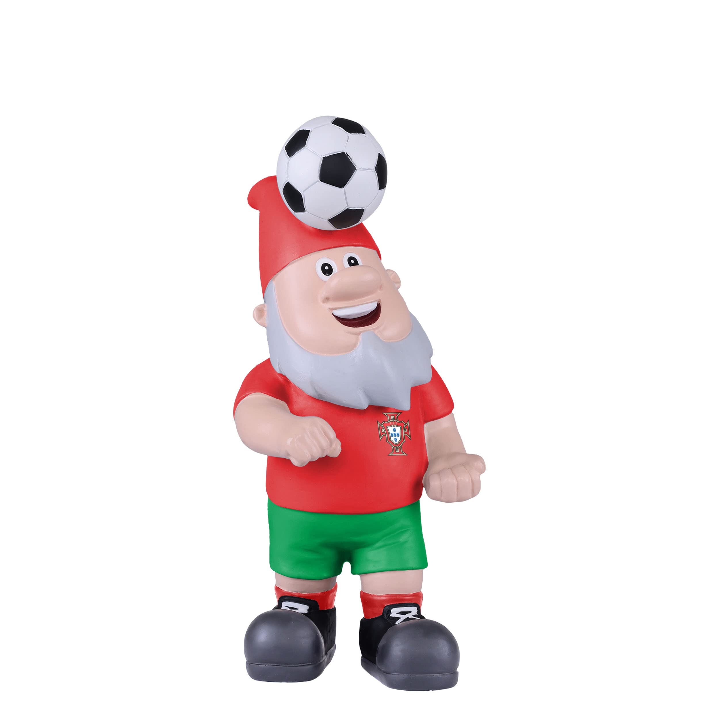 FOCO Official Portugal Header Ball Football Garden Gnome