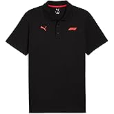 Puma Men's Formula 1 Essentials Logo Polo, Black, X-Large