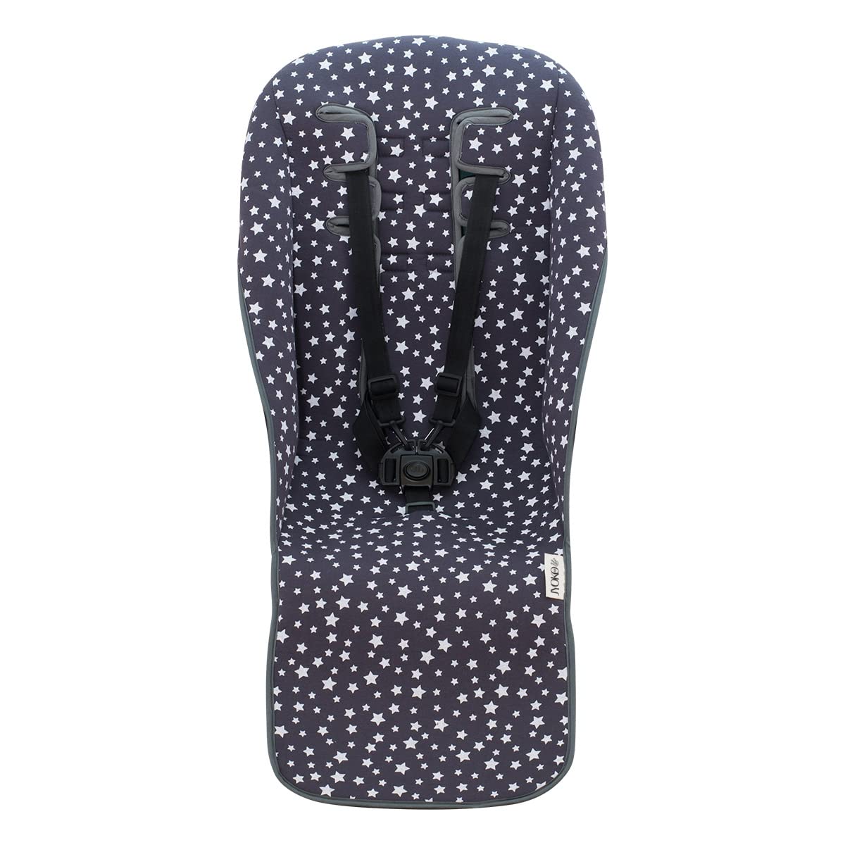 JYOKO Kids Universal 100% Cotton pram Liner for Stroller Compatible with UPPABABY Vista and Cruz (Winter Sky)