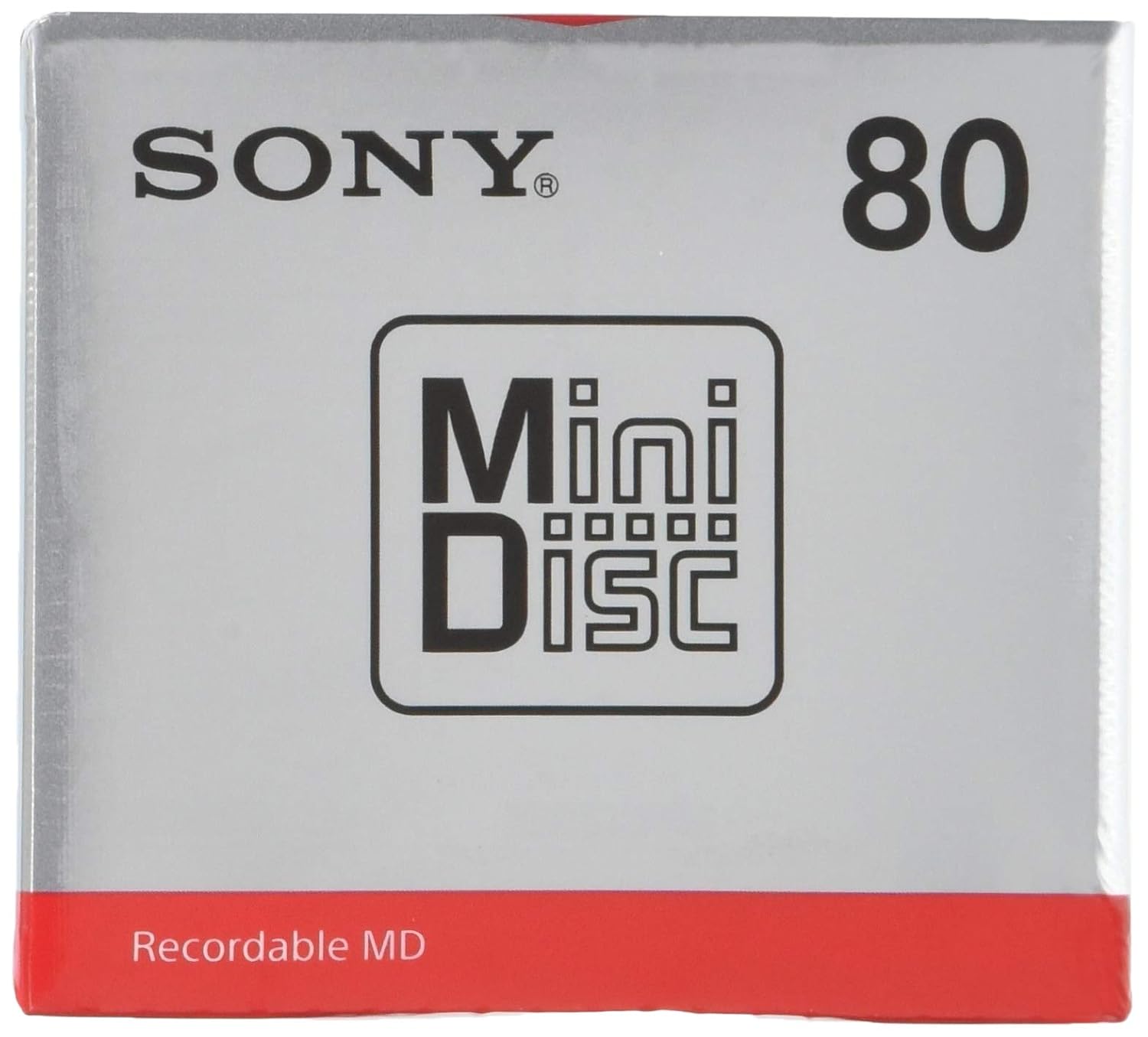 Sony 80-minute recordable MiniDisc