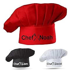 Personalized Grill Chef Hat with Custom