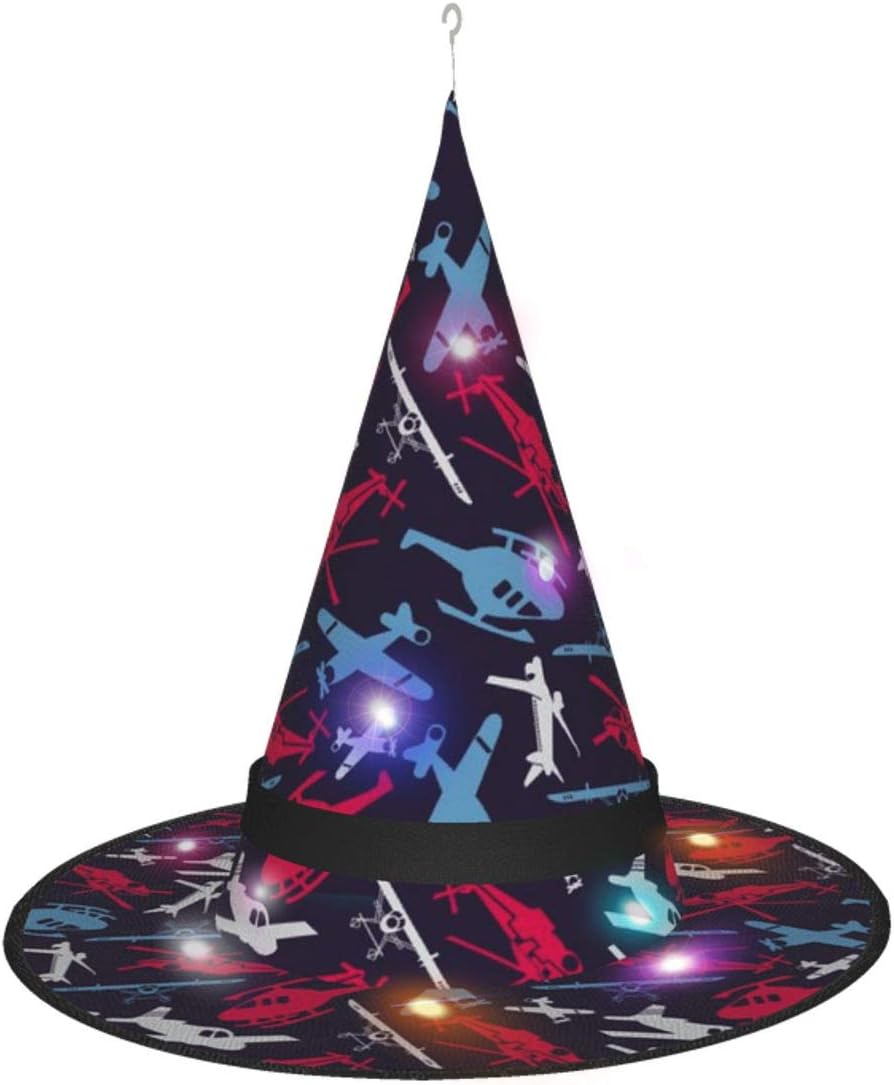 halloween witch hat string lights