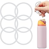 Peixiong 6 Pcs Replacement Gasket for Owala FreeSip 24oz 32oz, Silicone Sealing O Ring for Water Bottle Lid Compatible with Owala 19/24/32/40oz Leak Proof Silicone Seal Bottle Cap Stopper Part