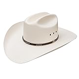 Stetson Men's Llano 10X Straw Cowboy Hat Natural 6