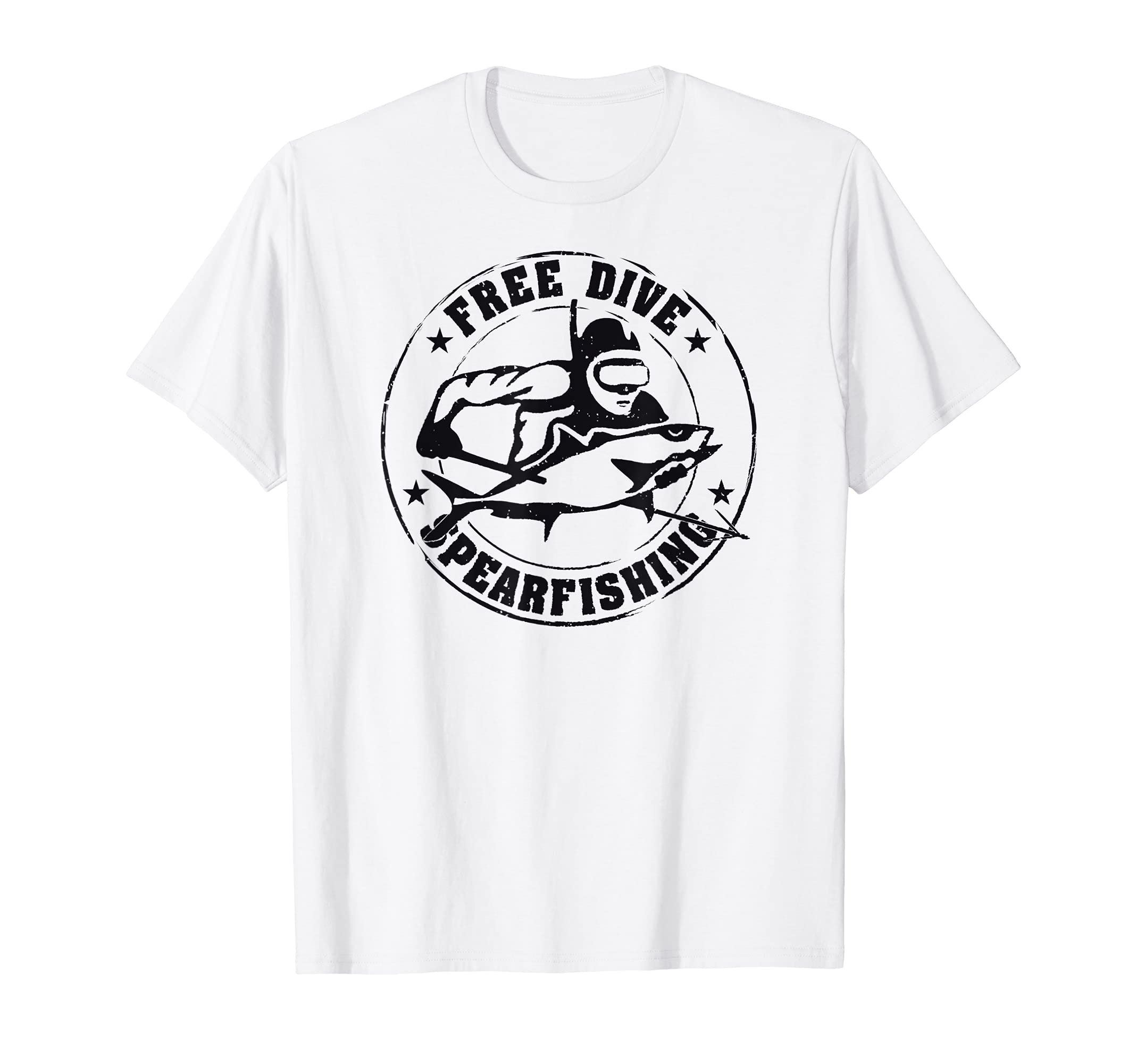 Spearfishing Scuba Diving Diver Fishing Free Dive T-Shirt