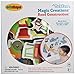 Edushape Magic Creations Foam Sticker Imaginative Bath Tub Activity Play Set, Road Construction