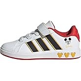 Adidas Unisex-Child Disney Grand Court Elastic Lace & Strap