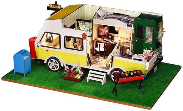 ERSD Casas de muñecas de Bricolaje y Muebles de Madera Modelo ...