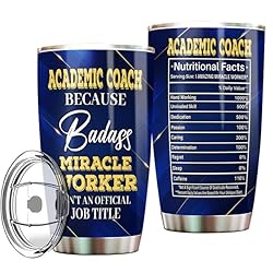 MONIZILUCKY Academic Coach Tumbler Stainless Steel