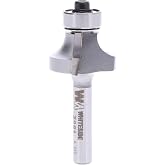 Whiteside 2001 Roundover Router Bit: 1/4 Inch Radius, 1 Inch Large Diameter, 1/4 Inch Shank, 1/2 Inch Cutting Length