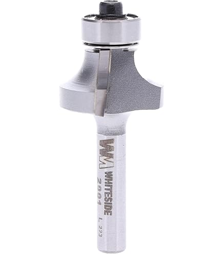 イズディスユアトト Whiteside Router Bits 1982 Round Over Bit with Small Pilot 1/4