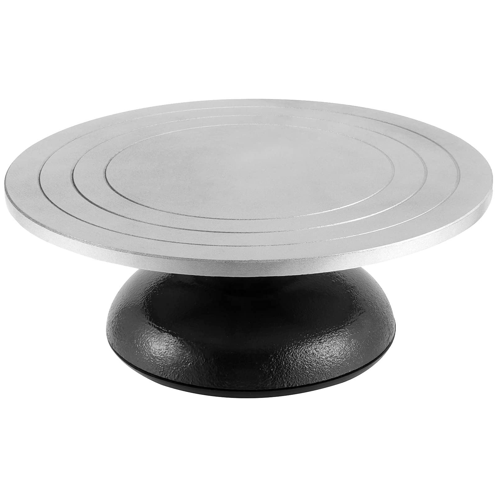 Photo 1 of HOIGON 12 Inches Heavy Duty Metal Pottery Banding Wheel, Sculpting Wheel Turntable for Decorating Painting Ceramics Model-Making Clay Design