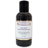 Simply Divine Botanicals Black Velvet - Natural and Organic Foaming Facial Cleanser to Clean Excess Oil, Remove Makeup, Prevent Blemishes, Minimize Pores, Soften Skin for All Skin Types, 4 oz