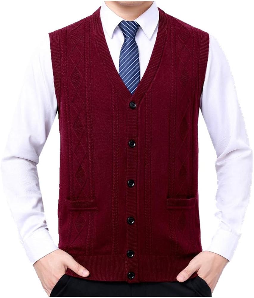 Men's Vest in Autumn and Winter Amazon.co.uk Clothing