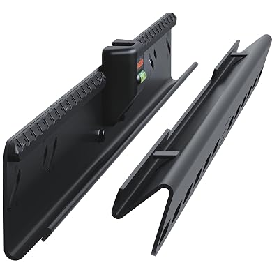 ECHOGEAR No Stud TV Mount for Drywall - Slim No Drill Design Holds TVs Up to 100lbs with Nails - Easy Studless Install with No Drill Needed