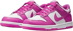 Nike Dunk Low Pre School White/Active Fuchsia
