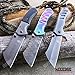 Wartech Buckshot Thumb Open Spring Assisted Stainless Steel Handle with Inlay Classic Razor Pocket Knife