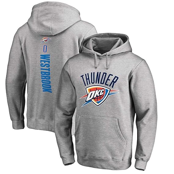 ENTHUSIAST Sudadera con Capucha NBA Jersey para Hombre Oklahoma ...
