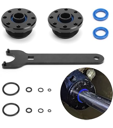 Kit De Joints De Rechange Pour Cylindres De Direction Hydraulique SeaStar - Compatible HC5340, HC5341, Etc. - Inclut Clé à Broche - Anti-fuites