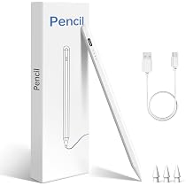 Cordv for Apple Pencil (2018-2026),Stylus Pen for ipad with Palm