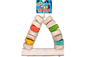 Bird Kabob 8-1/2-Inch Carnival Chewable Perch