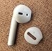 [Fit in The case] Auyuiiy Ear Covers Accessories Compatible with Apple AirPods 1 & AirPods 2 or EarPods Headphones/Earphones/Earbuds (3 Pairs) (White)thumb 2