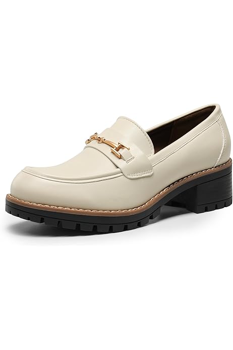 Mocasines Mujer Mocasines De Mujer De Piel Con Detalle De Cadena