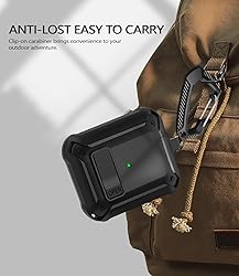 Ljusmicker AirPods 3rd Gen Case Cover with Cleaner