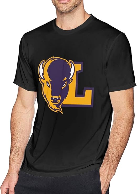 University BIsons Mens Tee Shirts Team Crew Neck