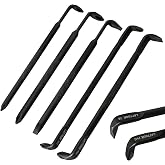 5PCS Right Angle Offset Screwdriver Set | LATTOOK 90 Degree Double End Low Profile Phillips &amp; Slotted Screwdrivers, 15mm Flat Elbow Design for Tight Narrow Space