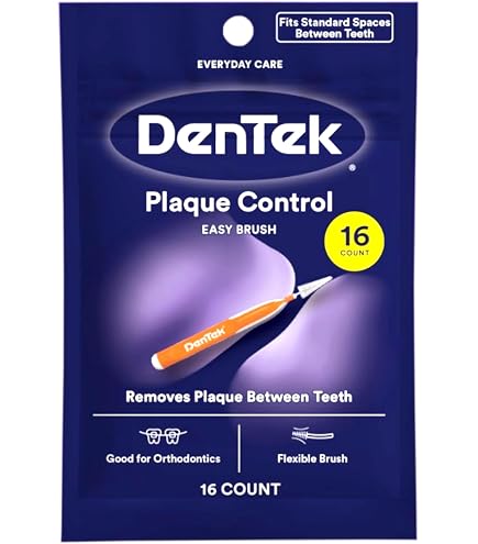 Amazon.com: DenTek Easy Brush - 16 ct - 2 pk : Health & Household
