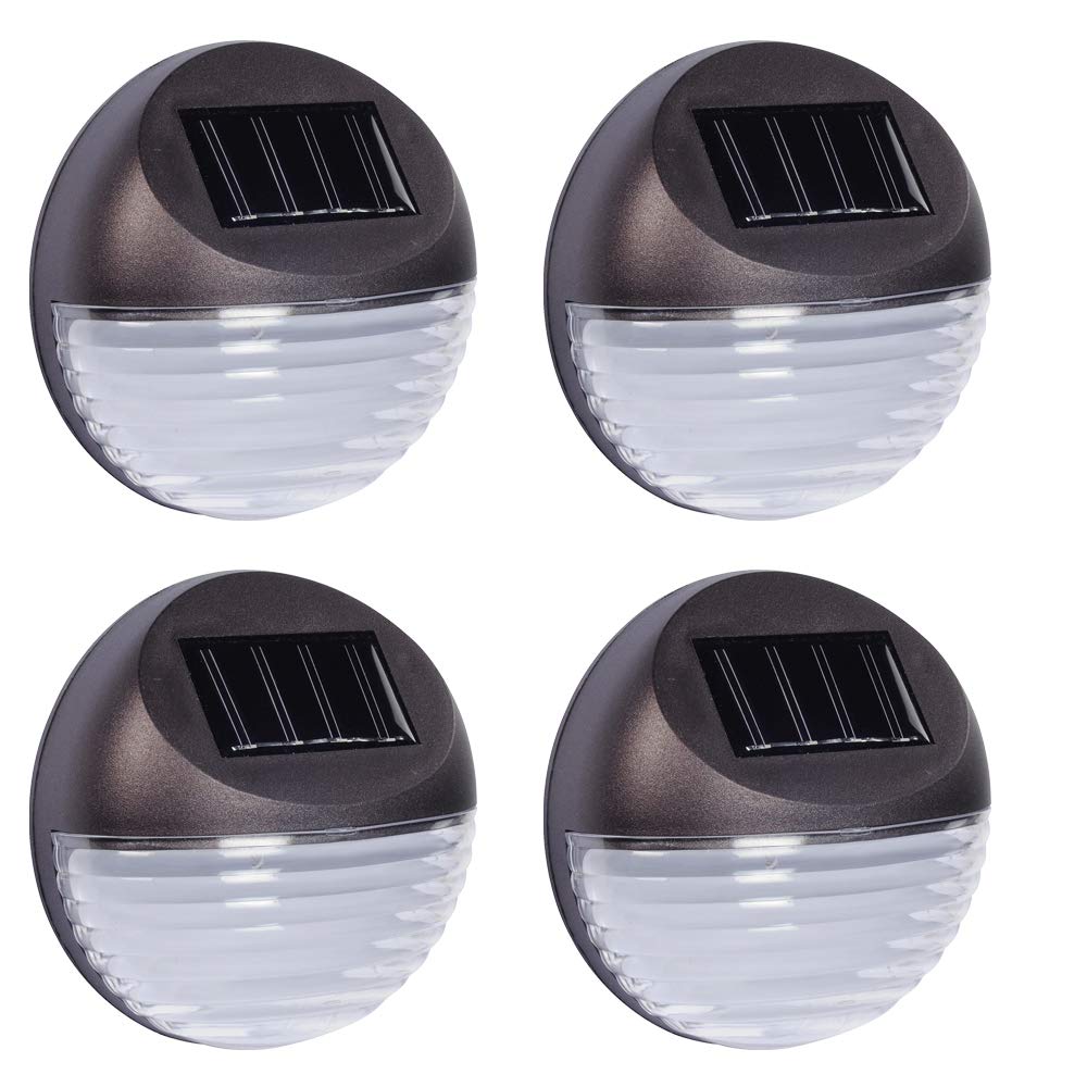 Solar Lamps Set of 4 for House Number Door Bell Stairs 70282