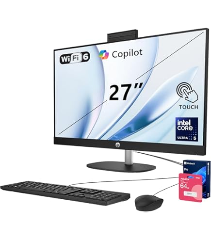 Amazon.com: HP OmniStudio 27 Inch All-in-One Desktop Computer