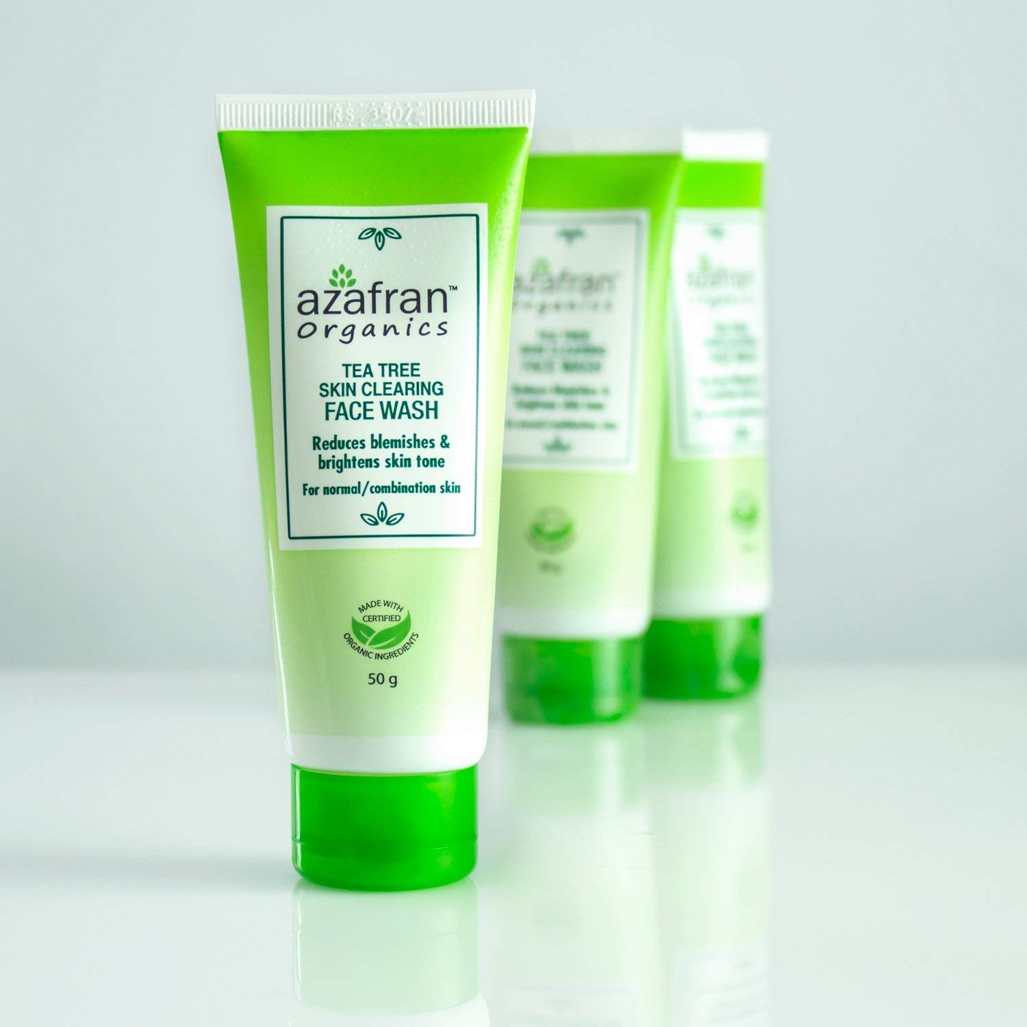 azafran organics face wash