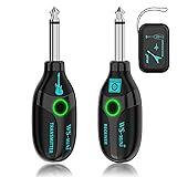 BEEONE 2.4GHz Mini Wireless Guitar System with 4